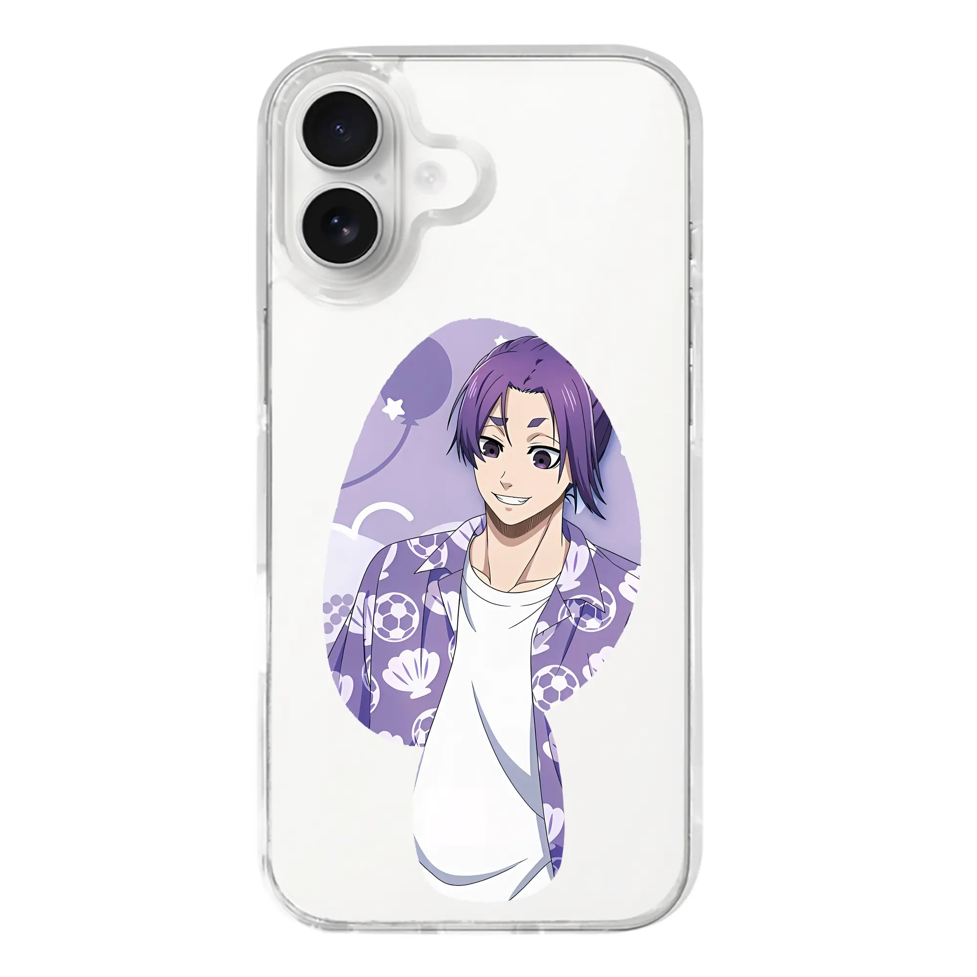 ブルーロック グッズ 御影 玲王 - iPhone 17シリーズ 透明スマホケース – 薄型・耐衝撃・精密フィット保護カバー